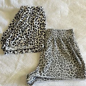 Leopard Sleep Shorts